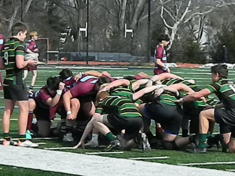 Scrum time for Doylestown vs Xavier March 1, 2026.