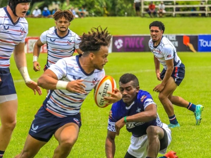 usa falcons in fiji 2023 coral costa sevens