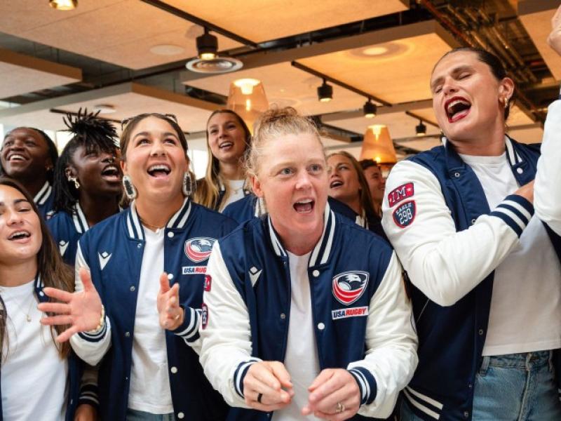 womens rwc 2025 welcome ceremony usa in sunderland