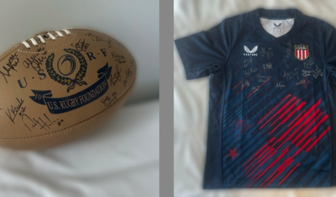 Bid on the signed ball or the signed jersey ... or both!