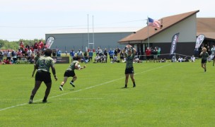 The Moose Rugby Grounds in a typical game day. Alex Goff photo.