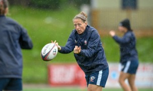 Kate Zackary returns as USA squad captain. Ian Muir photo.