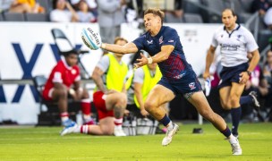 Conner Mooneyham scored two tries last week against Canada. Photo David Barpal.