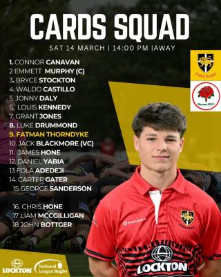 Fatman Thorndyke featured in an Esher lineup graphic.