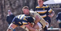 Navy in gold vs Cal. Photo David Hughes