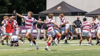 Xaverian Brothers vs BC High in the 2024 MIAA D1 Boys Final. Photo BC High Rugby.