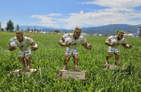 The GNC trophies. Alex Goff photo.