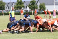 UK's scrum was effective on the day. Barry Cole photo.