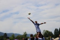 U16s snag a lineout. Alex Goff photo.