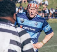 Oliver Kirk during the Quadrangular Tournament final.