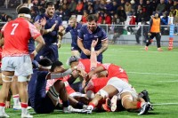 Jack Iscaro scores. Photo USA Rugby.