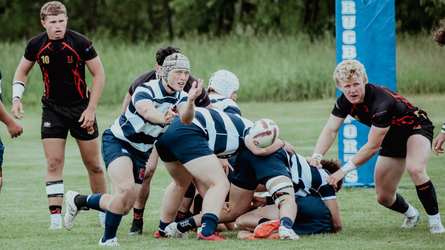 San Diego Mustangs vs Charlotte Cardinals in the 2025 Boys HS Club Final. Photo Griff Hastings.