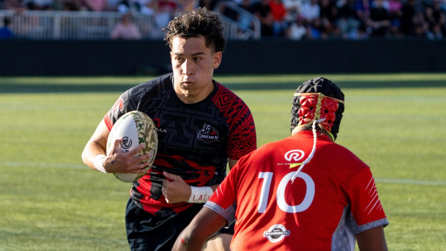 Cavemen (photo from last year's state final) move to #1 for now.