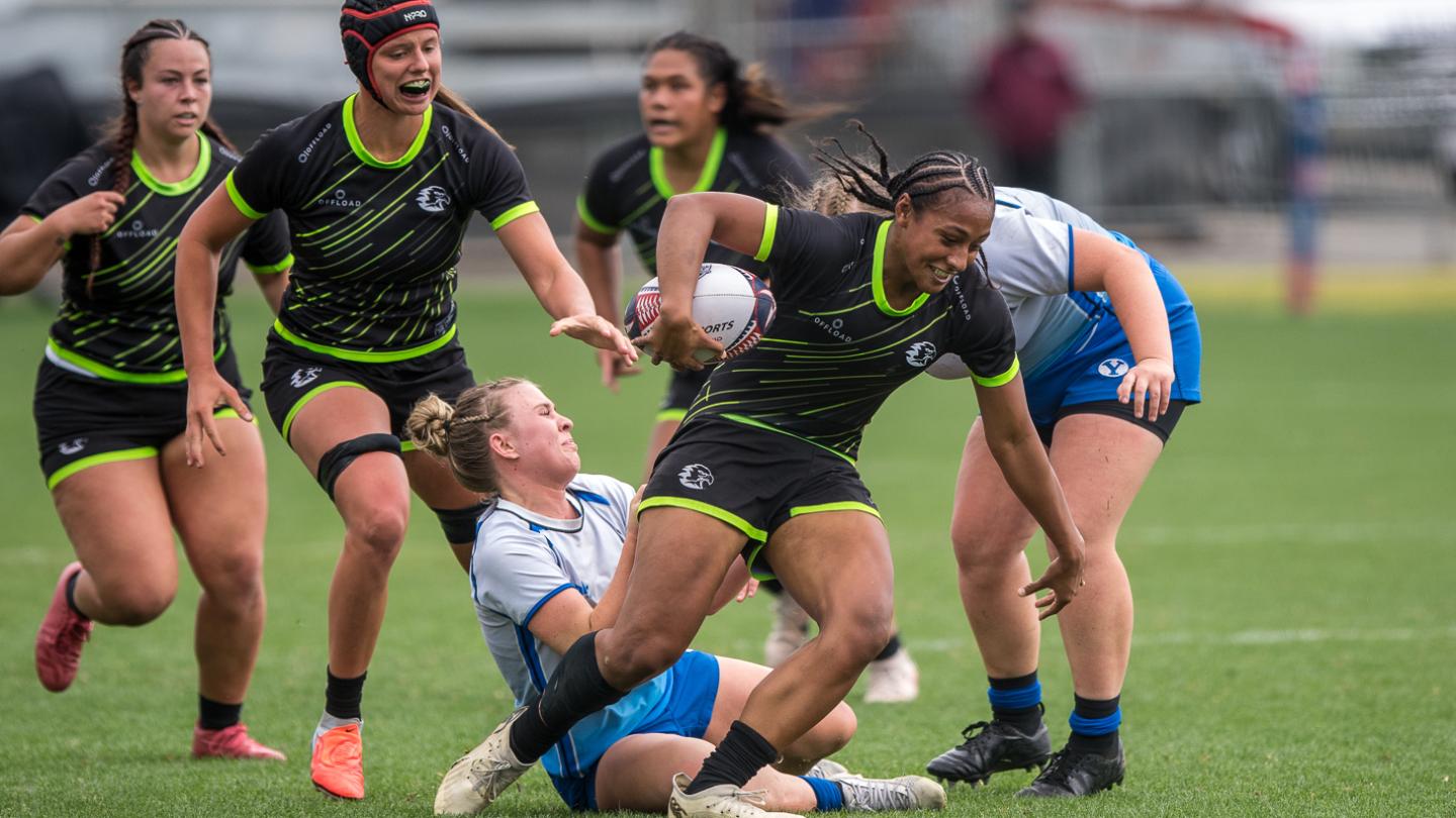 Life vs BYU from the April 11 final. Photo David Barpal.