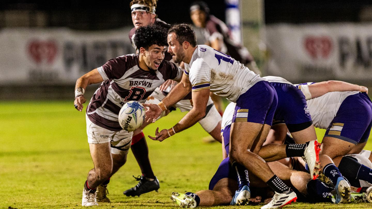 Brown vs Queens in the 2024 NCR D1 final.