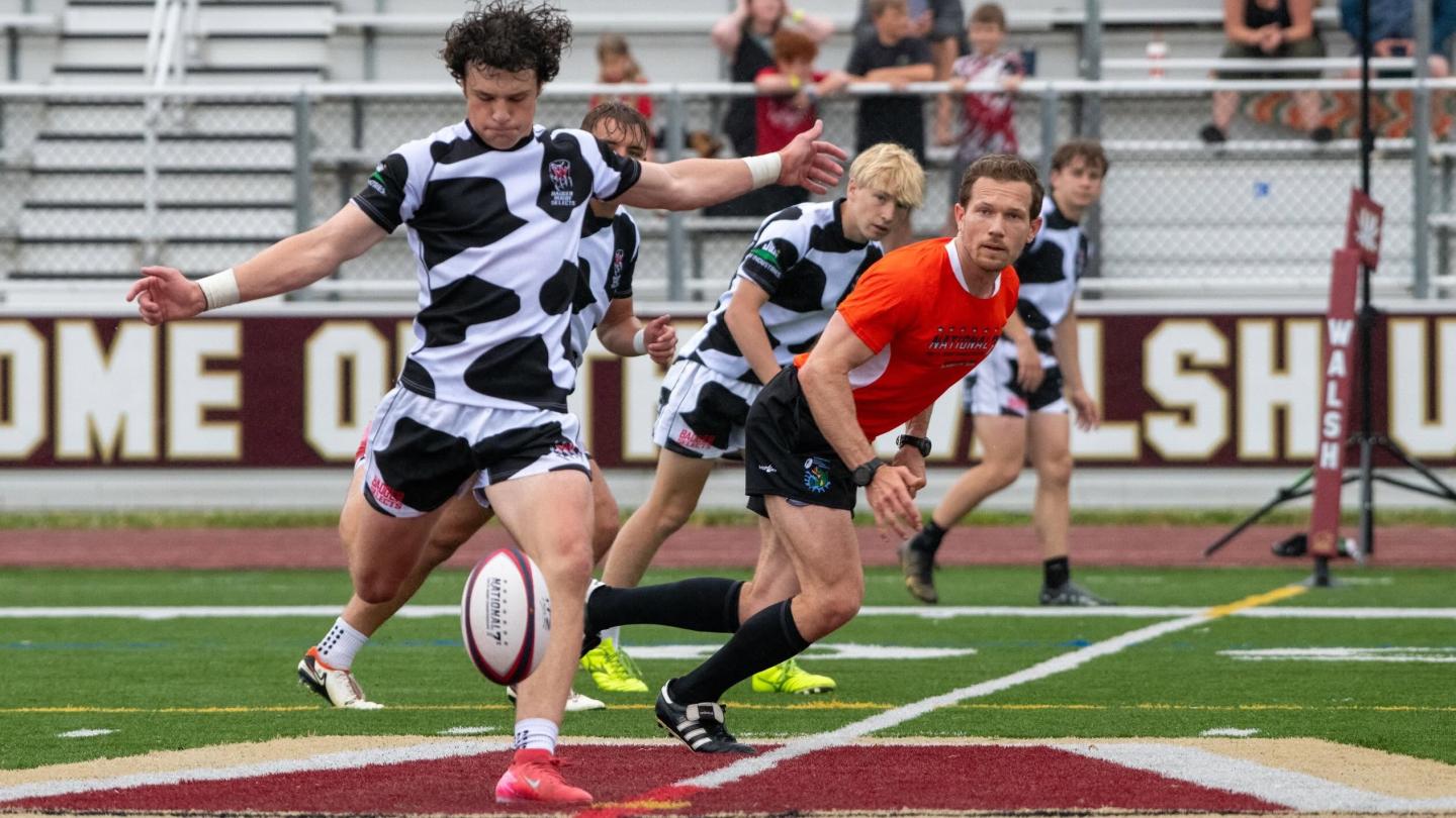 Badger Selects were winning at all levels. Photo National Youth 7s.