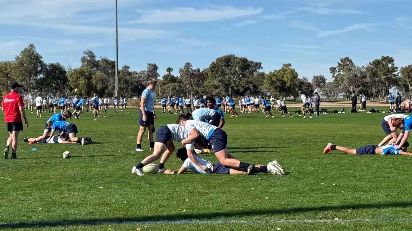Players go through their paces at the 2025 EIRA Winter Camp.