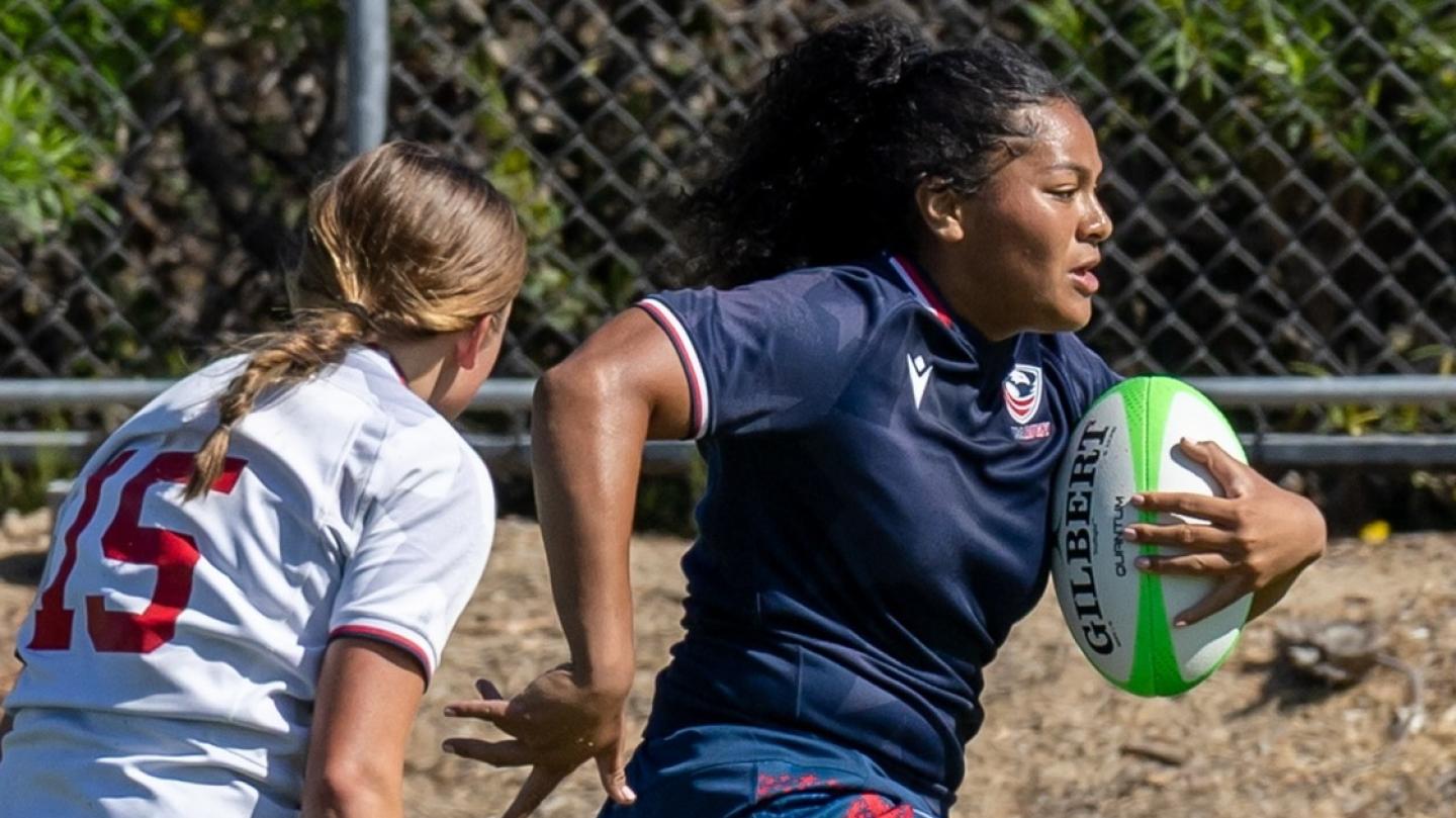 Eseta Moala for USA U18 Girls 7s 2026.