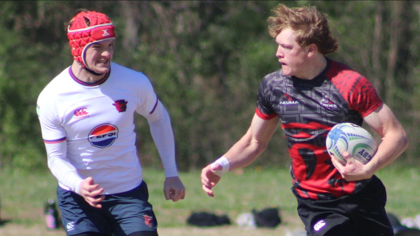 Cavemen were chased down by Charlotte Cardinals in the marquee matchup of the weekend. Alex Goff photo.