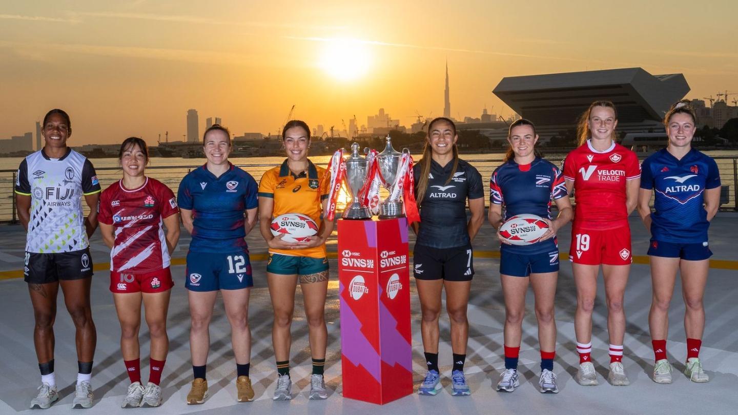 SVNS Women 2025 Dubai. Photo by Alex Ho / World Rugby.