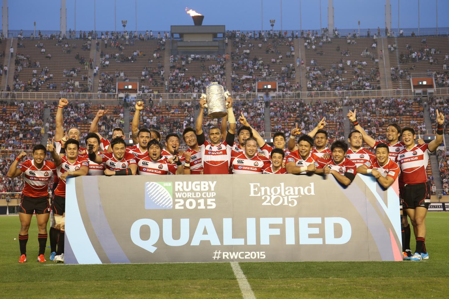 JPN book place at RWC 2015 with A5N Top 5 win