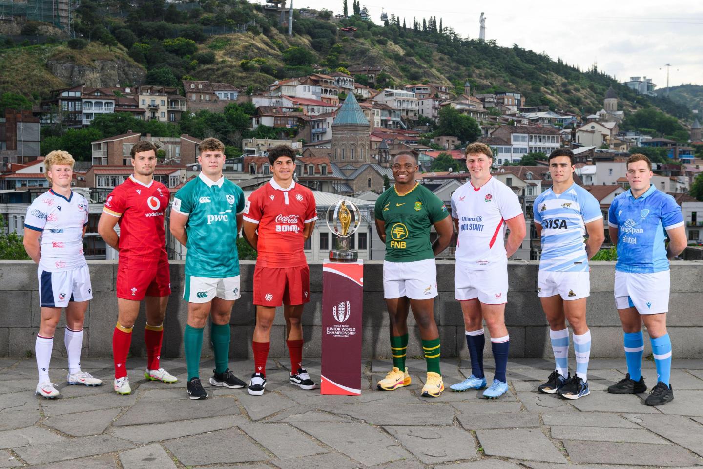 Eight of the JWC 2026 captains.