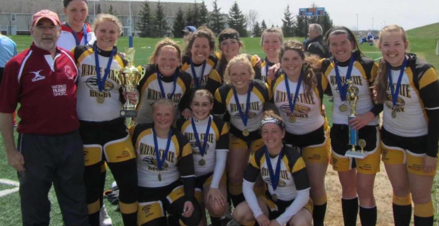 NSCRO News Womens Wayne State College Wins Inaugural NSCRO Womens 7s 20140504 2