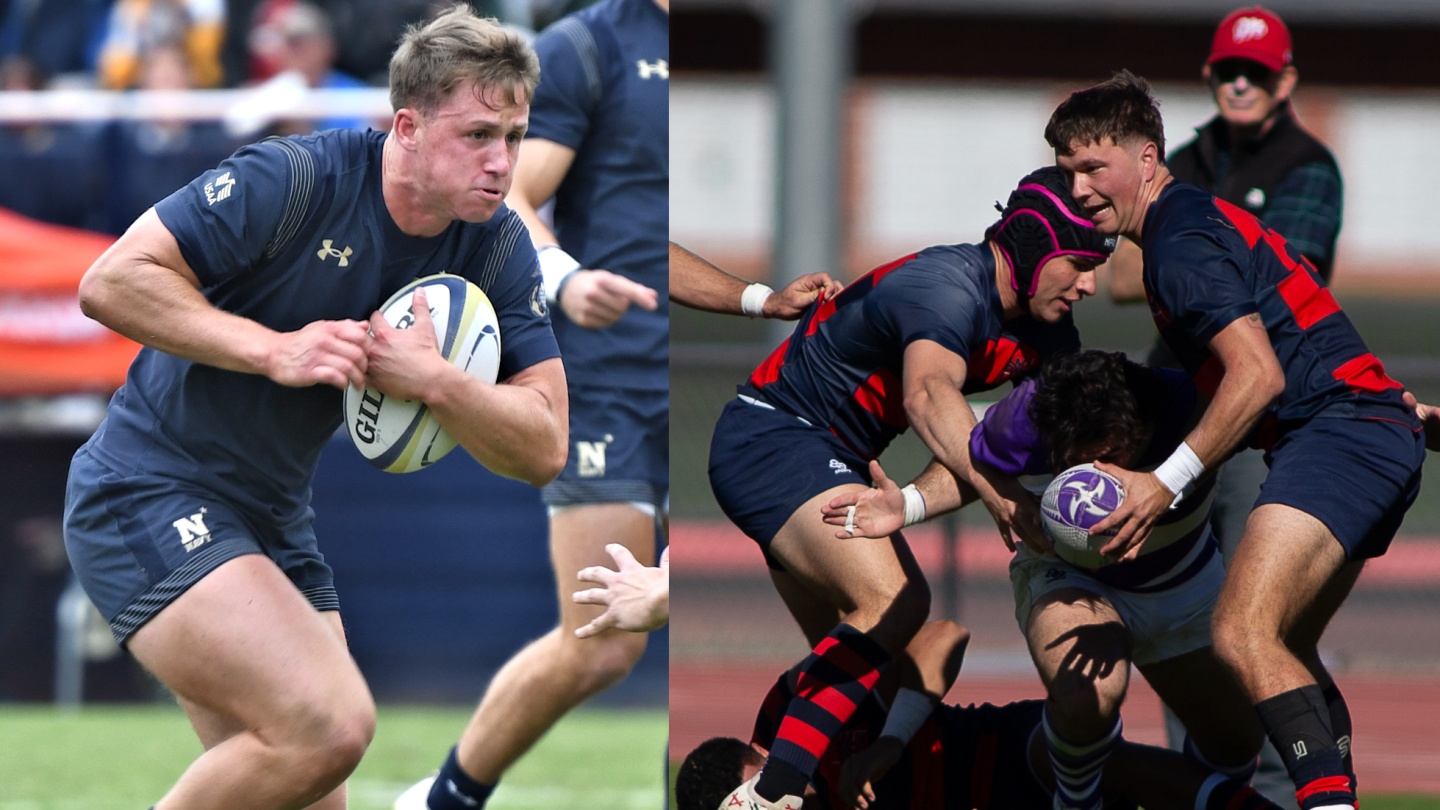 Navy and Saint Mary's. Photos David Hughes and Jeff Dalton.