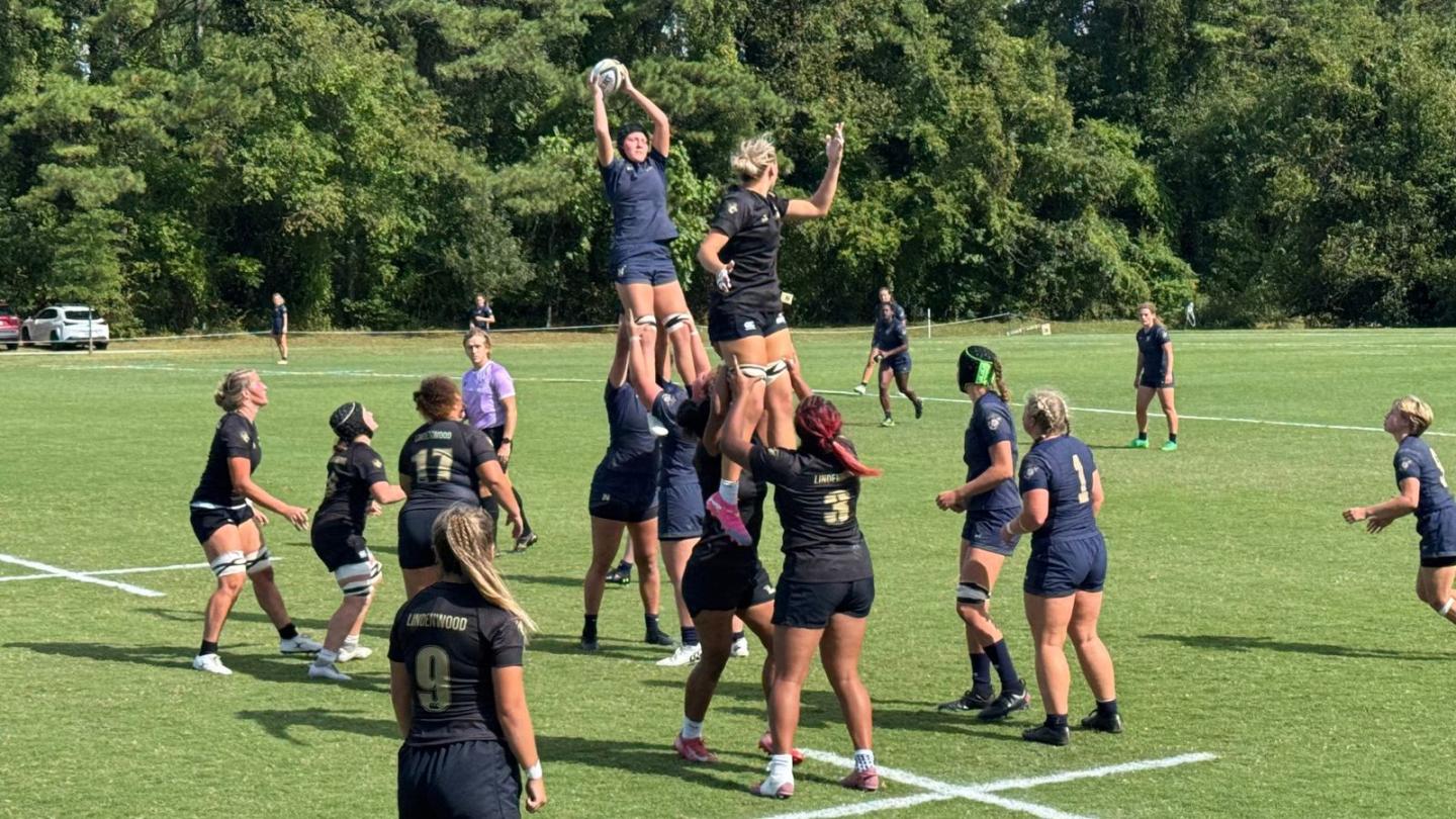 Navy vs Lindenwood in NIRA Conference action September 2026.