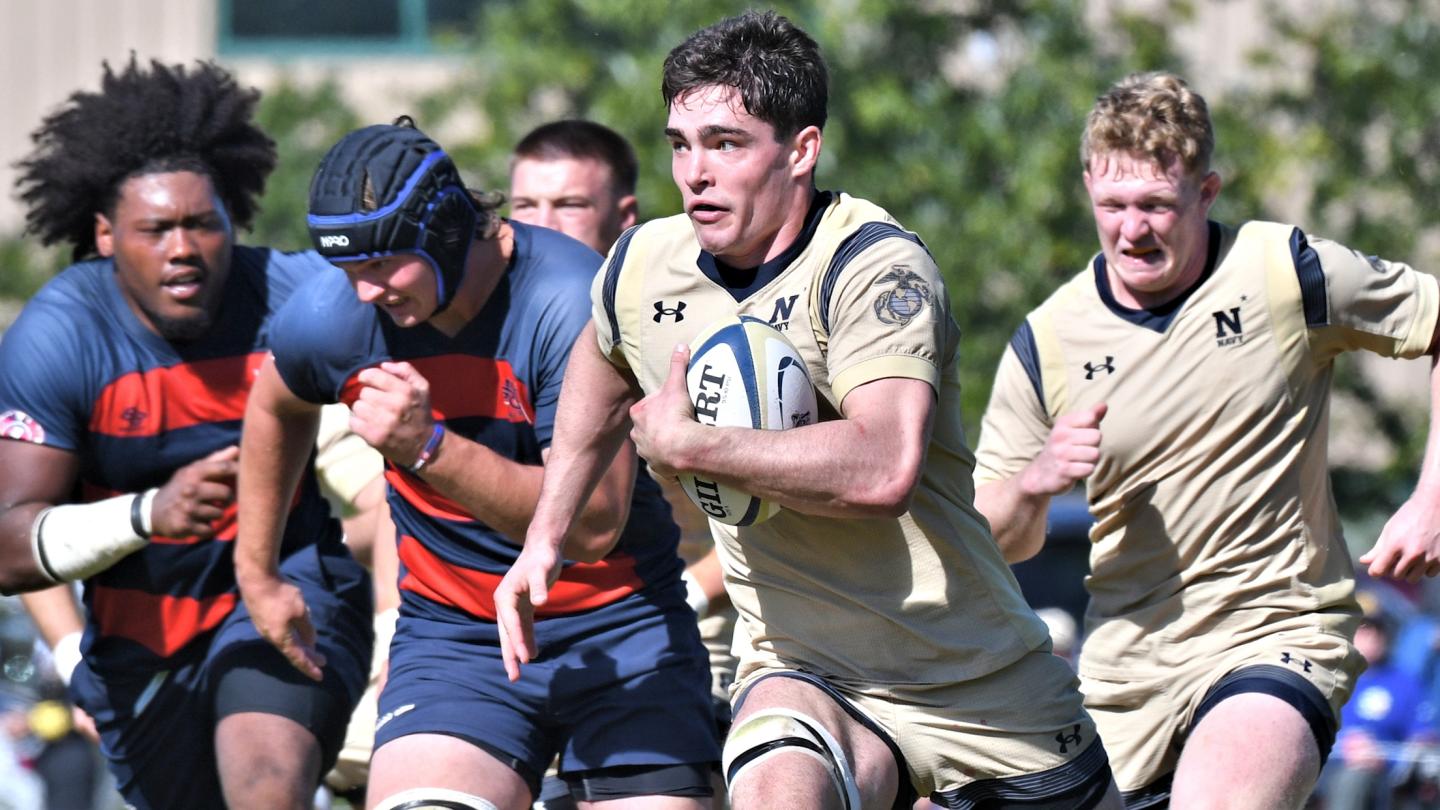 Navy vs Saint Mary's from October 24 2026. David Hughes photo.