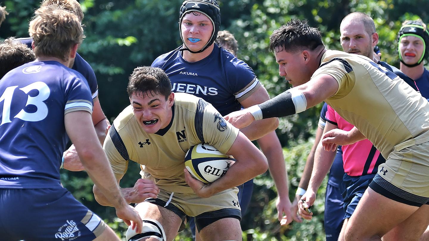 Navy vs Queens from last fall. What if this was a playoff game? Photo David Hughes.