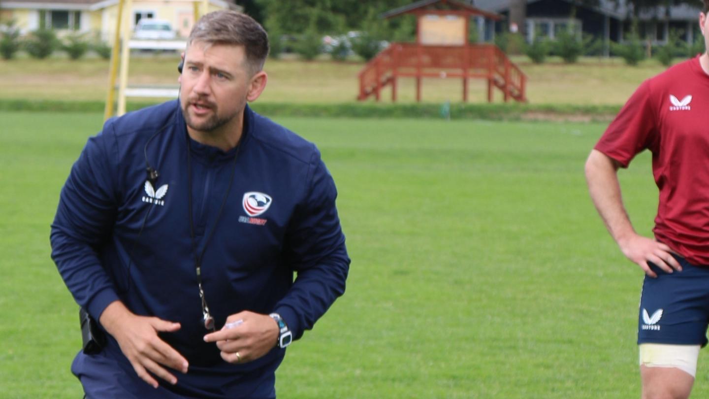 USA U20 Head Coach Neethling Gericke, on USA U20 training a couple of years ago. Photo Punkus.