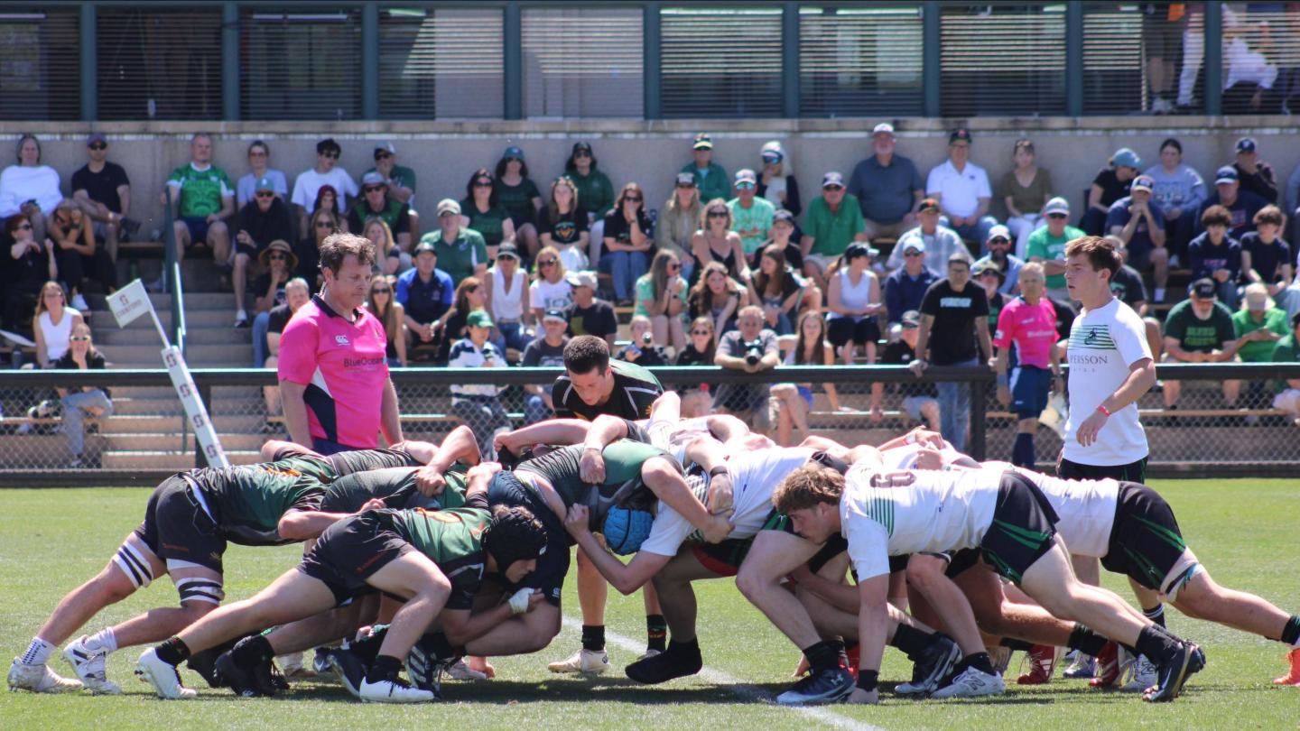 SFGG packs down vs Lamorinda in the Northern California Premier final. Photo Alex Goff.