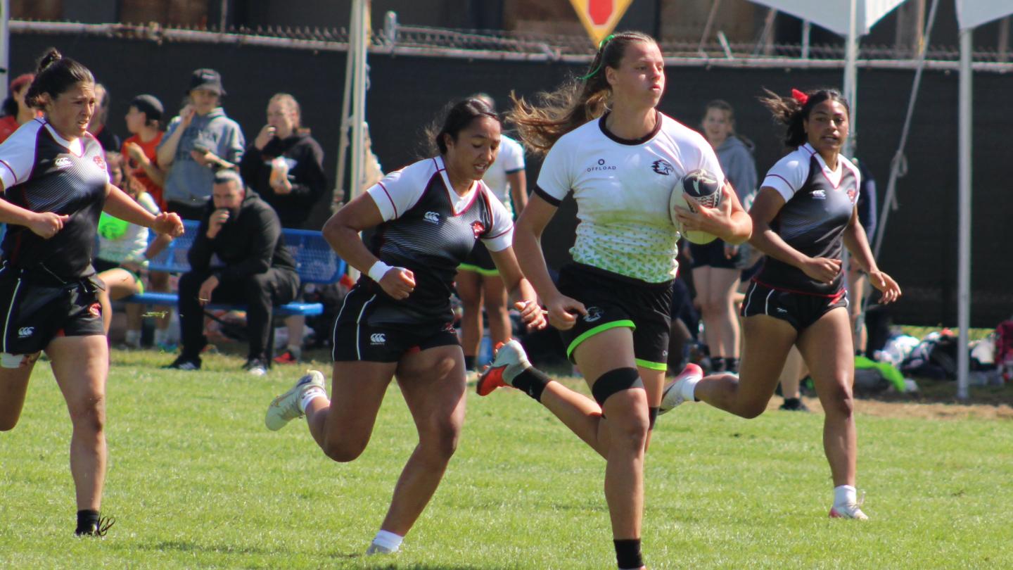 Lissa Salisbury breaks away for Life University. Photo Alex Goff.