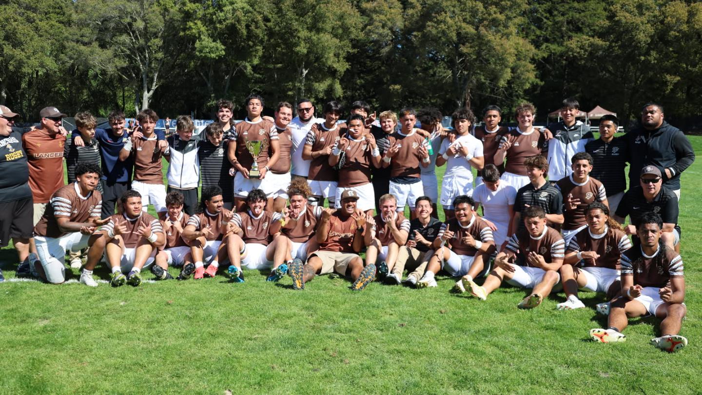 Tried but happy St. Francis celebrates their win.