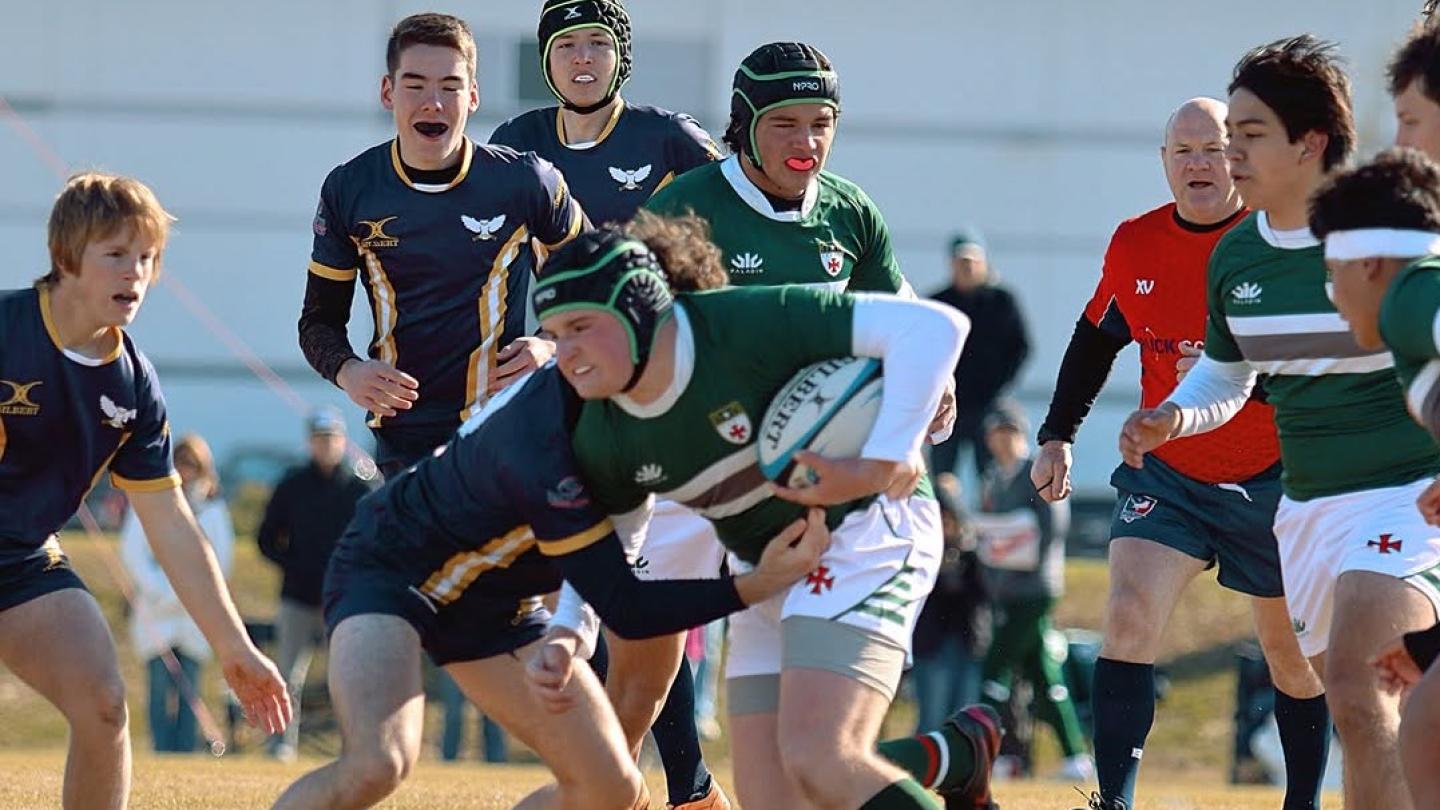 Strake in green vs HCYA. Photo Blurry X Media.