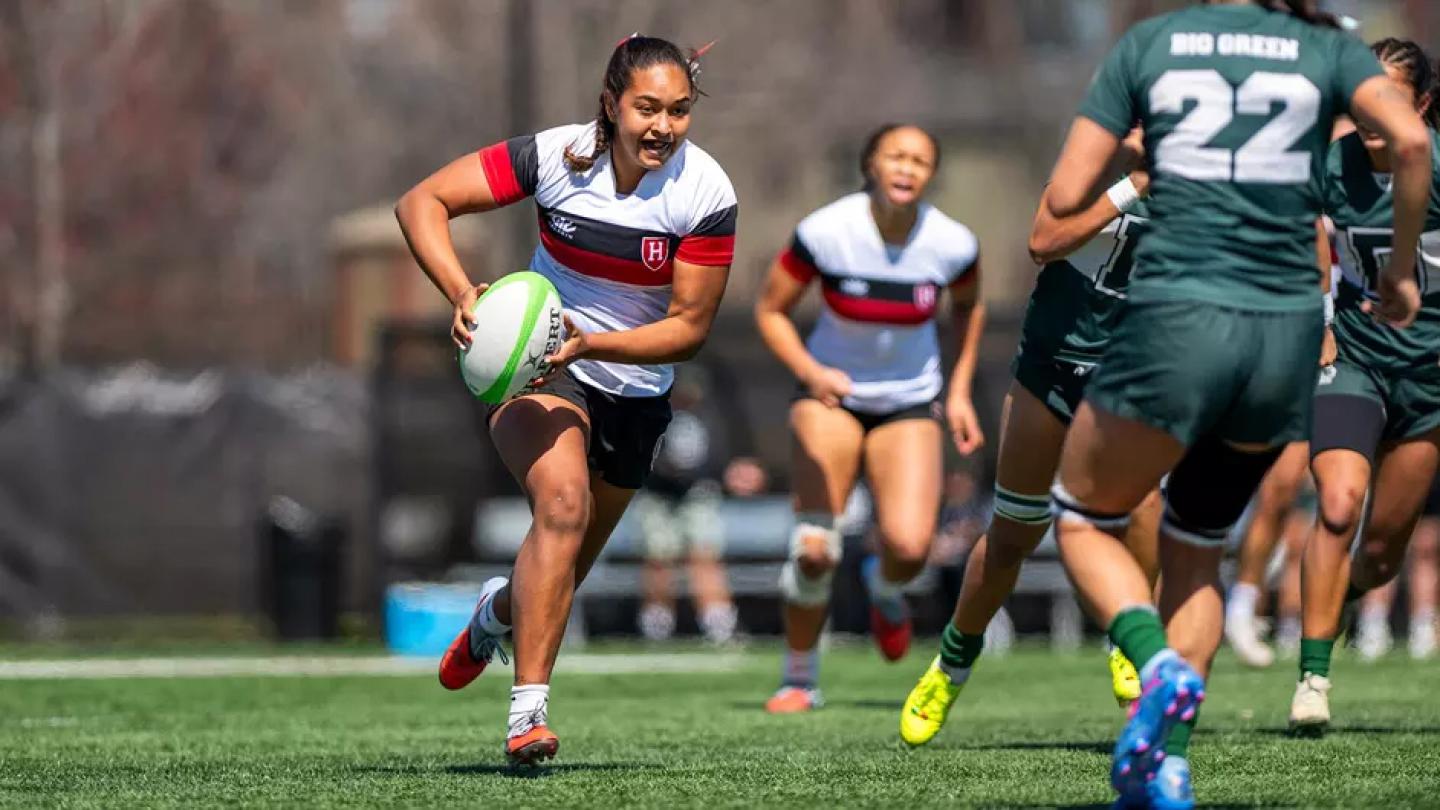 Tiahna Padilla for Harvard. Photo Harvard Athletics.