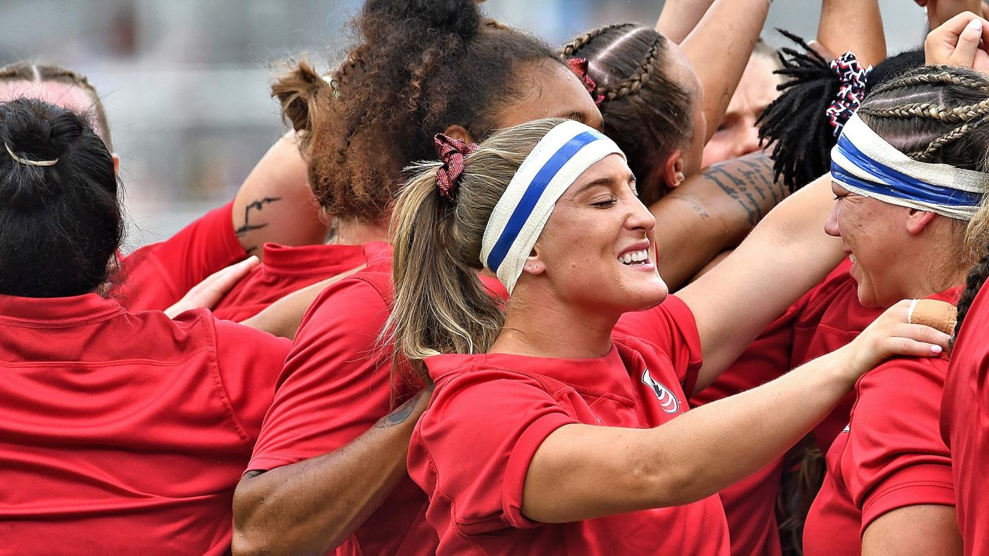 USA WNT Huddle Cheer