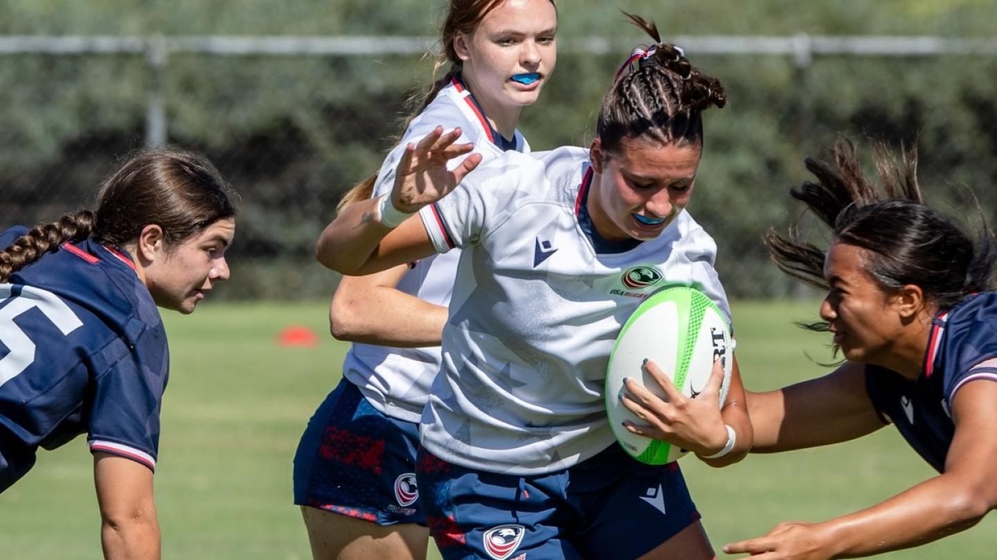 USA U18s girls trained in the summer for the Youth Olympics in Dakar.