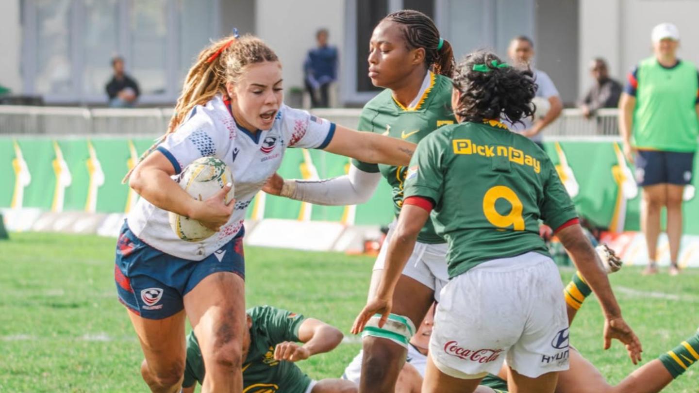 Bella Vogel was outstanding for the U20s.