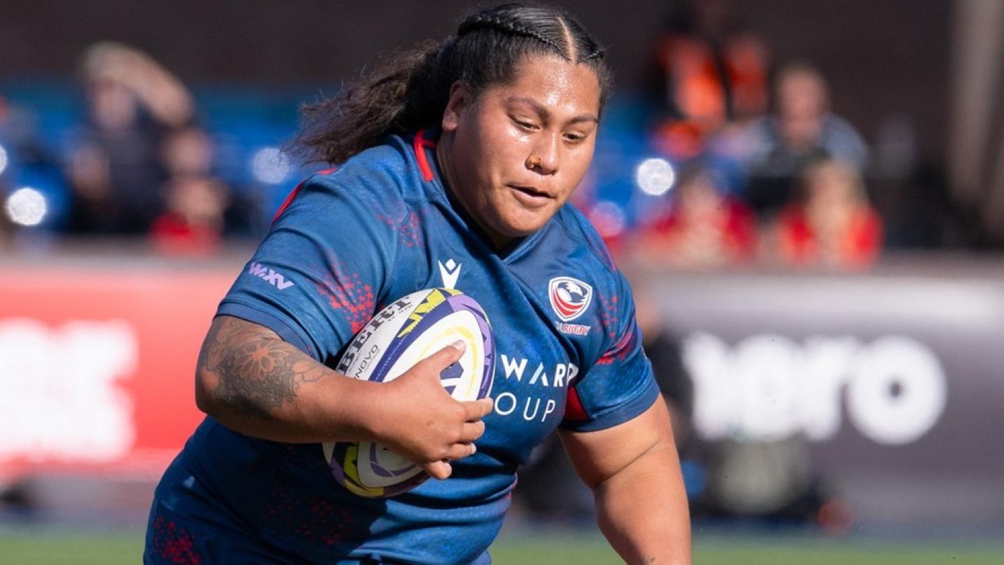 Kaeia Mae Sagapolu for the USA.