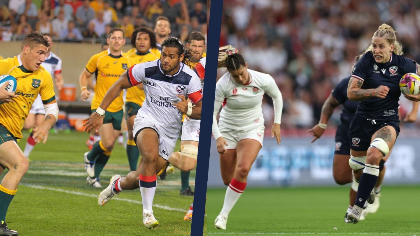 USA v Australia USA v England