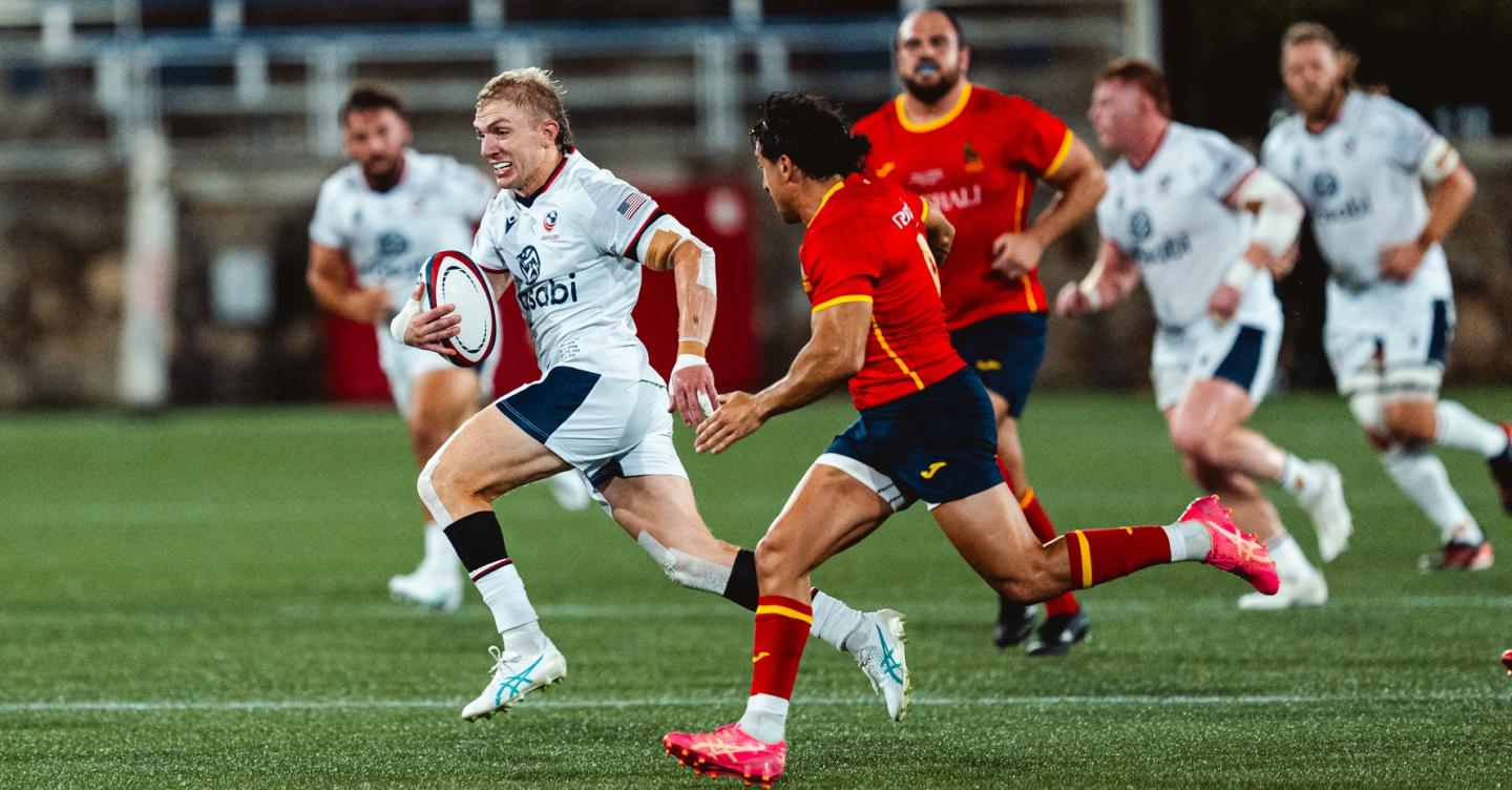 USA vs Spain in 2025 in Charlotte. Photo Miguel Sanchez-Nunez.