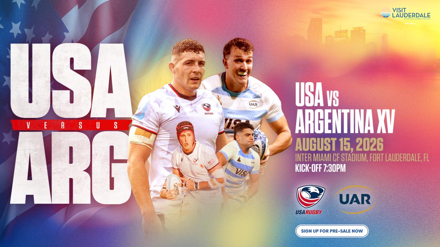 USA vs Argentina Promo Graphic.