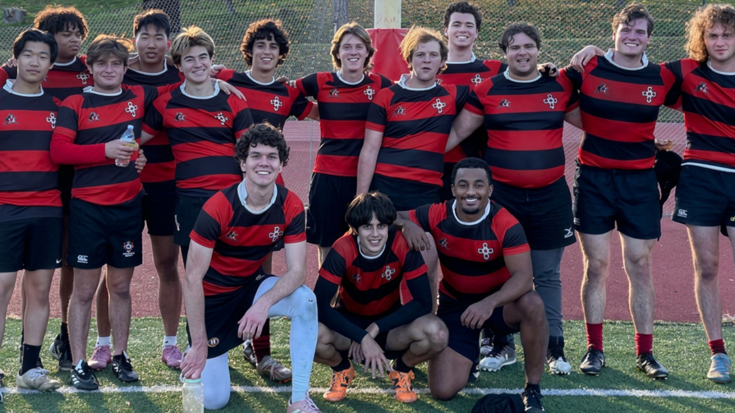 The Wesleyan rugby team from 2025-26.