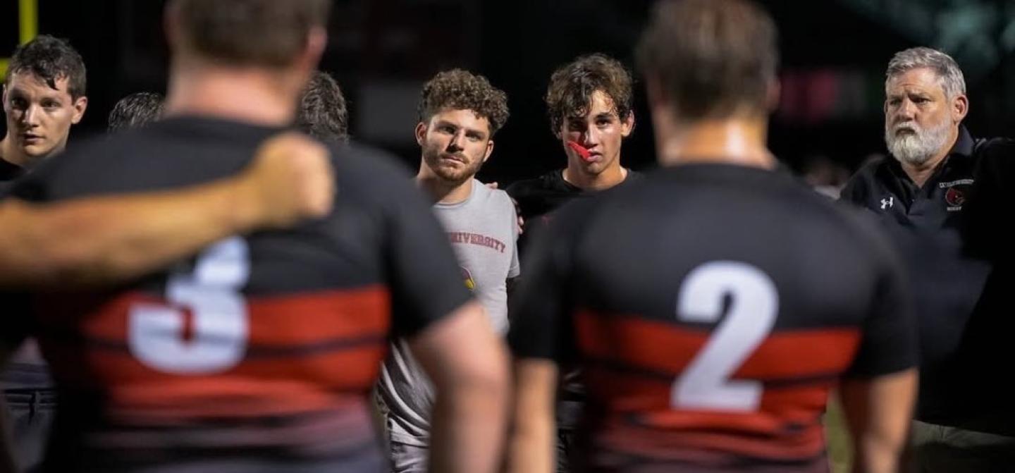 catholic university huddle