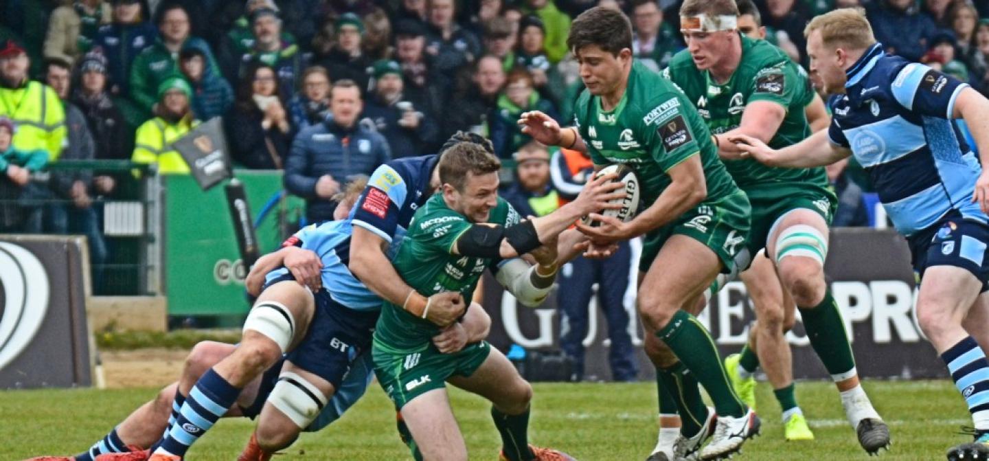connacht vs cardiff david hughes