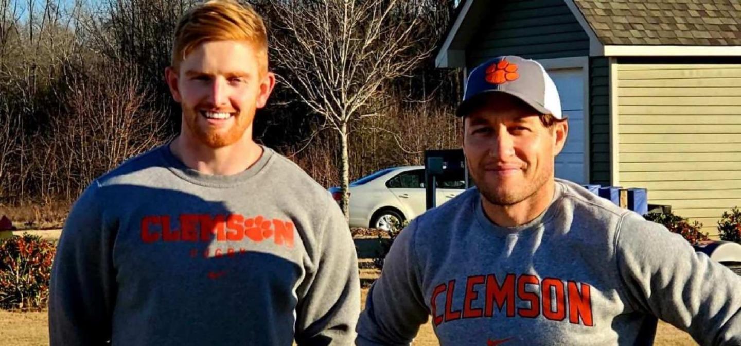 darragh leader   troy hall   clemson rugby