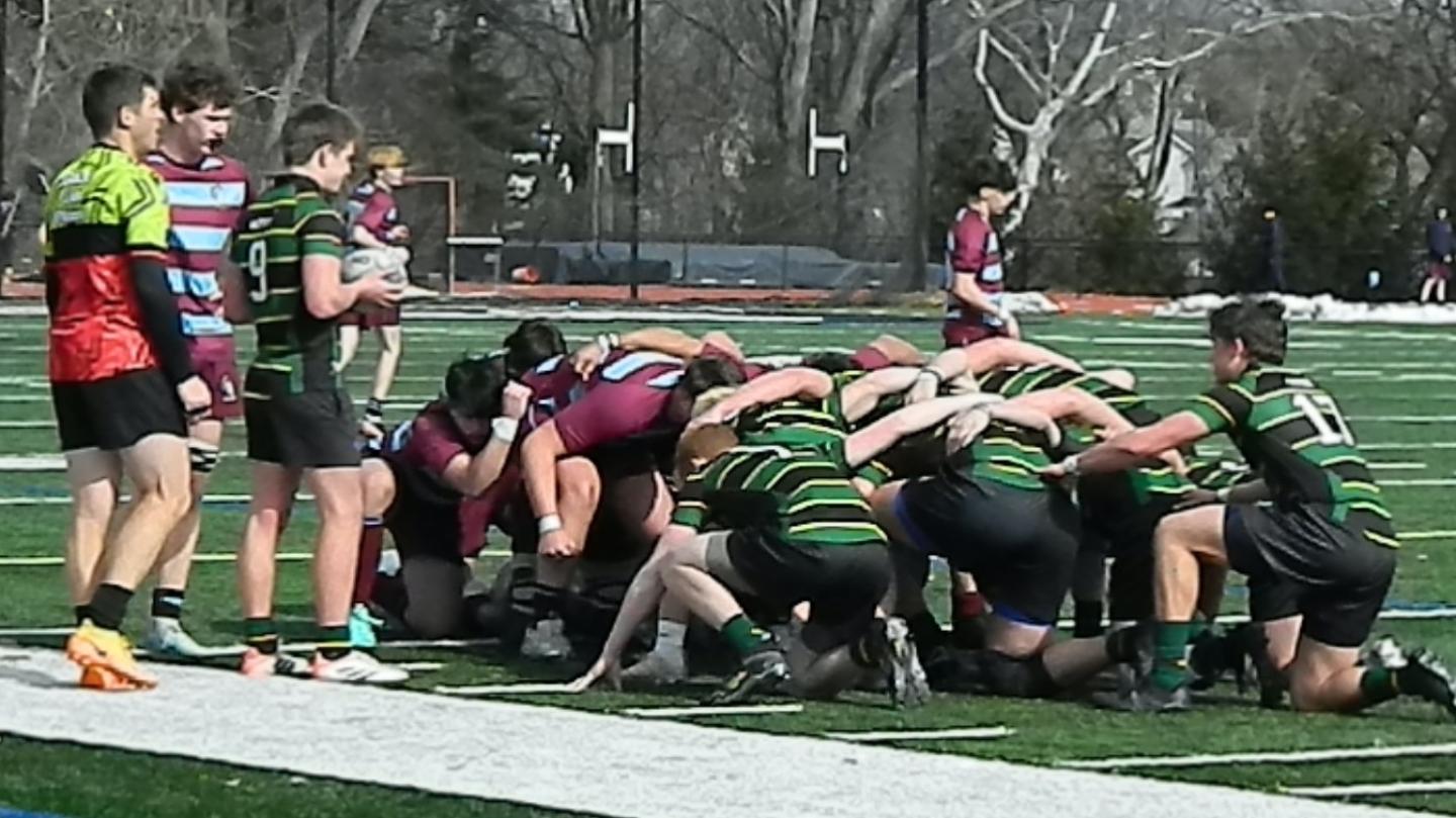 Scrum time for Doylestown vs Xavier March 1, 2026.