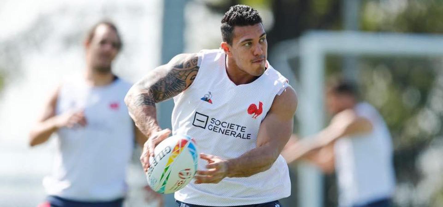 france rugby training in la